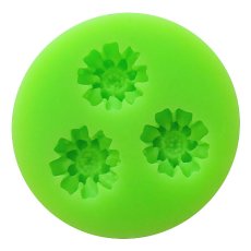 Forma silikonowa – Trzy kwiatuszki