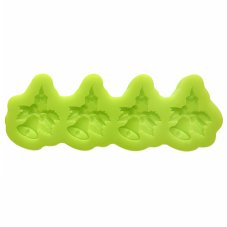 Silikónová formička Vianočný zvonček so sviečkou