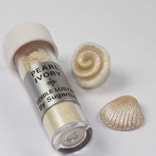 Jadalna farba proszkowa Sugarflair Pearl Ivory