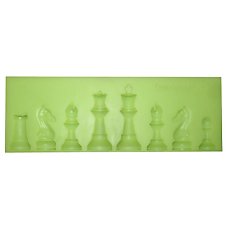 Forma silikonowa figury szachowe 3D (kompletny zestaw)