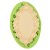 Silikonowa forma owalna ramka