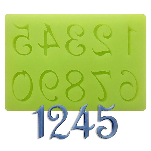 Forma silikonowa – Cyfry