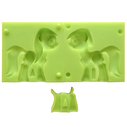 Forma silikonowa – Kucyk 3D