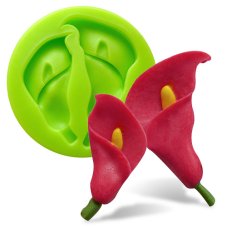 Forma silikonowa – Eleganckie kalie (2 szt.)