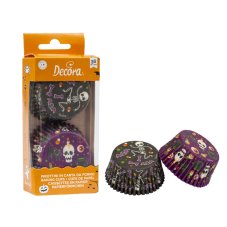Papierové košíčky na muffiny Halloween – 36 ks
