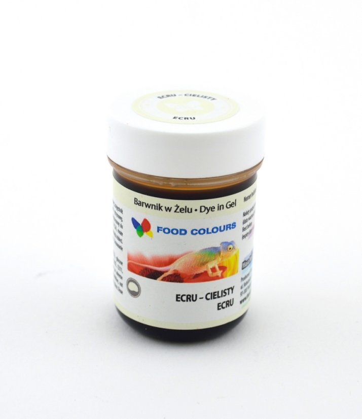 Barwnik spożywczy w żelu Food Colours - Ecru / Cielisty (35 g) Barwnik spożywczy w żelu Food Colours - Ecru / Cielisty (35 g)