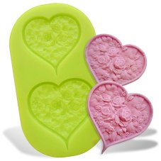 Silikónová formička srdiečka