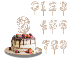 Tortový zápich Číslovka Morský svet