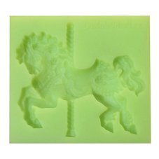 Silikónová formička Kôň na kolotoč