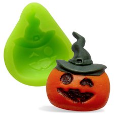 Forma silikonowa – Dynia w kapeluszu Halloween