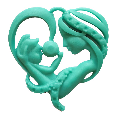 Forma silikonowa – Matka z dzieckiem w sercu