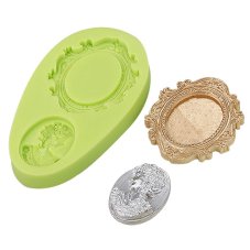 Forma silikonowa Ramka dekoracyjna Portret