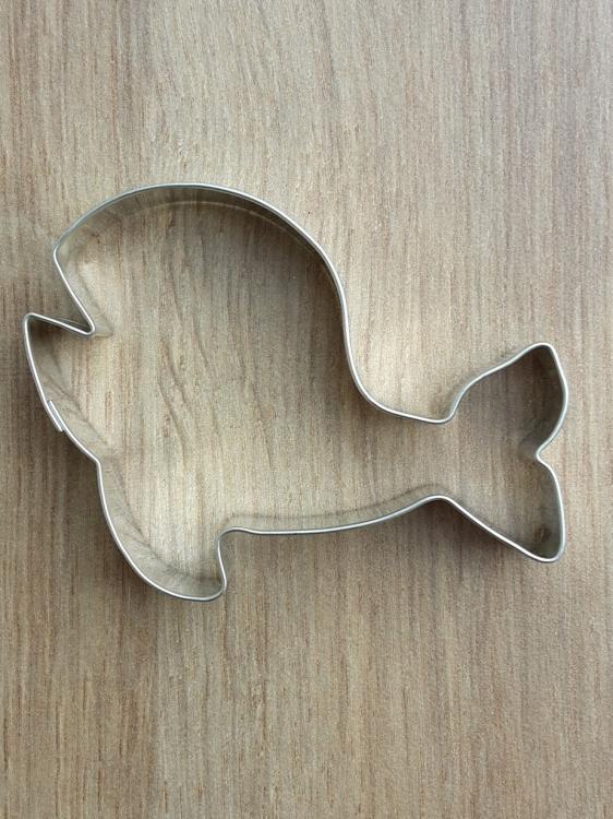 Foremka do wycinania ciastek w kształcie wieloryba
