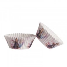 Papierowe babeczki do muffinek - Lodowe Królestwo