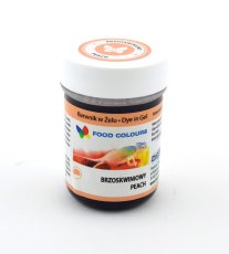 Food Colours Peach Gel Paint