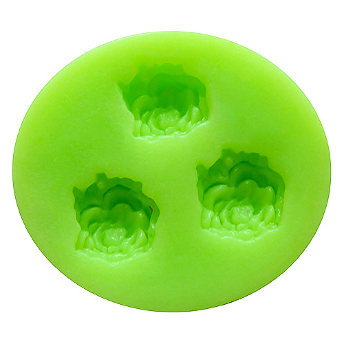 Forma silikonowa – Trzy mini kwiatuszki