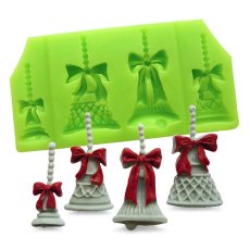 Forma silikonowa do marcepanu – Świąteczne dzwonki