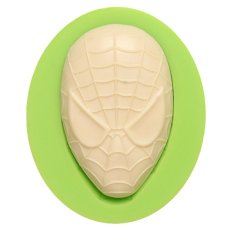 7ES 0814 Spiderman Mask Fondant Silicone Molds for cake decorating