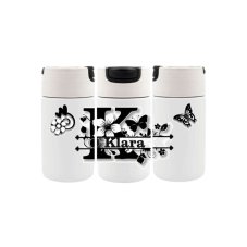 Kubek termiczny z imieniem Nabila - Monogram (400 ml)