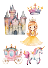 Jedlá tlač – Rozprávkový svet pre princezn