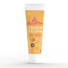 Barwnik spożywczy w żelu SweetArt - Złoty Żółty (30 g)
