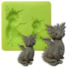 Forma silikonowa 2 smoki