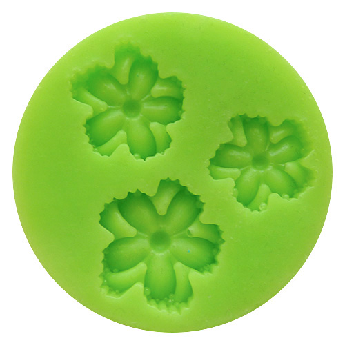 Foremka silikonowa – Kwiatuszki (zestaw 3 wzorów)