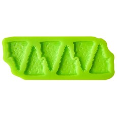 Forma silikonowa do czekoladek świątecznych – Mini tabliczki