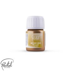 Tekutá metalická farba Fractal – Antique Gold (30 ml)