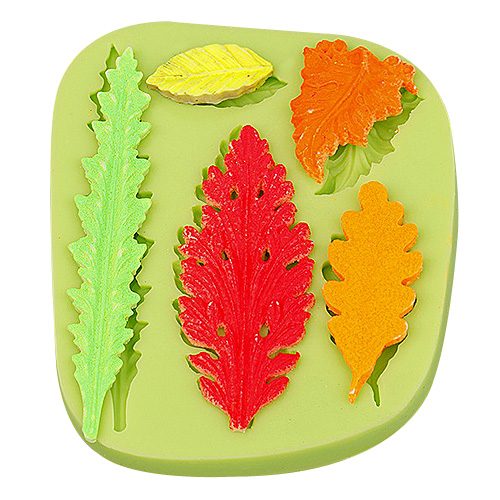 Forma silikonowa Warianty liści