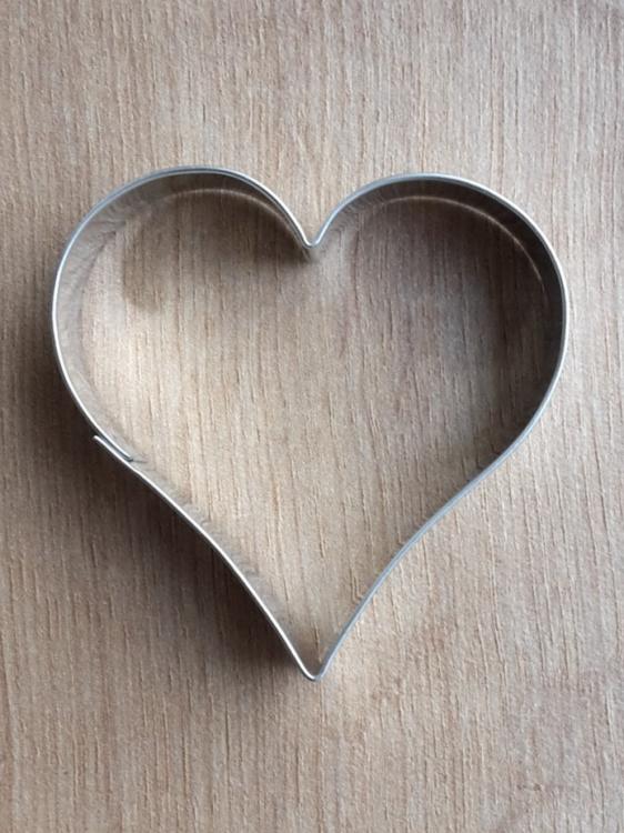 Foremka do wycinania ciastek w kształcie serca