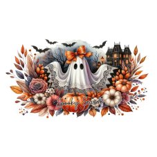 Tritanová láhev Halloween – Spooky Season duch