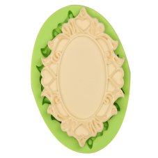 Silikonowa forma owalna ramka