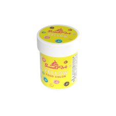 Barwnik spożywczy w żelu SweetArt - Żółty (30 g)