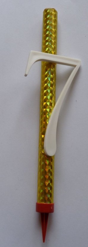 Fontanna tortowa z cyfrą - cyfra 7