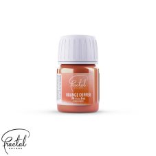 tekuta metalicka barva fractal orange copper 30 ml