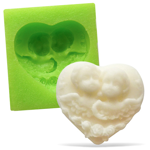 Forma silikonowa  Anioły w sercu.