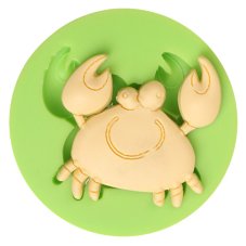 7ES 0409 Crab Shaped Silicone Molds Fondant Mould for cake decorating