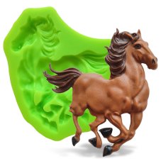 Silikonová formička běžící kůň