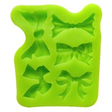 Silikónová formička – Mašle (sada 5 motívov)