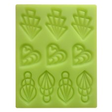 Silikónová formička – Čokoládové filigránky III