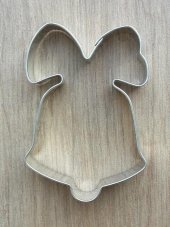 Vykrajovátko tvar zvoneček s mašlí