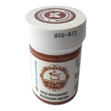 Farba żelowa Food Colours Mahoń Brązowy