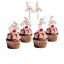 Cupcake zápichy Motokros / FMX – Set 6 ks