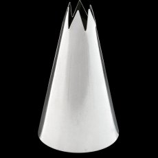 Dekoracyjna końcówka z sześcioma zębami