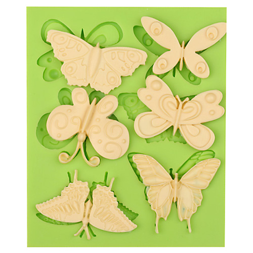 Forma silikonowa sześć motyli