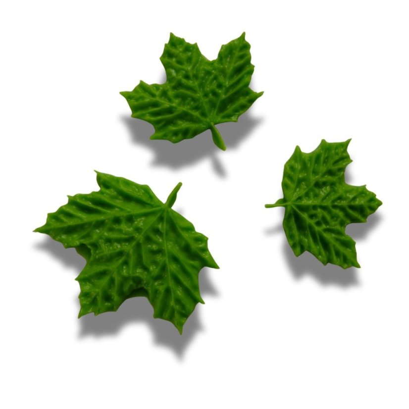 Forma silikonowa – Liście (zestaw 3 wzorów)