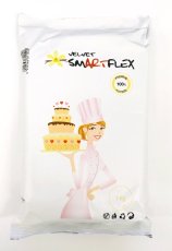 smartflex velvet vanilka 1 kg v sacku potahovaci a modelovaci hmota na dorty 1