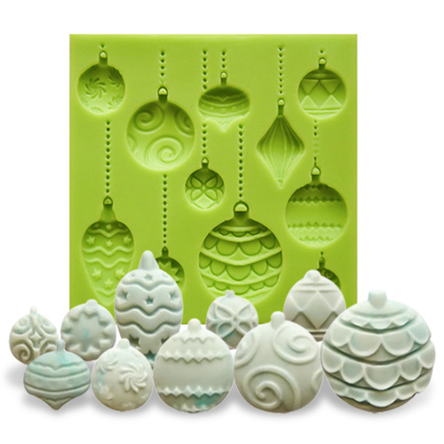Forma silikonowa Ozdoby choinkowe – 8 wzorów