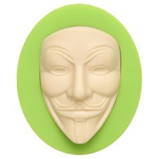 Silikónová formička maska Anonymous